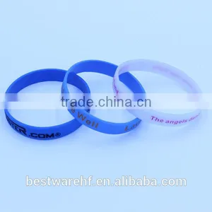 Eco-friendly Kids Size Silicone Laser Wristbands thumbnail-2