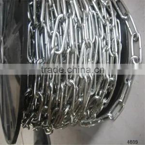 China OEM Plastic Roller Packaging Long Galvanized Chain thumbnail-1