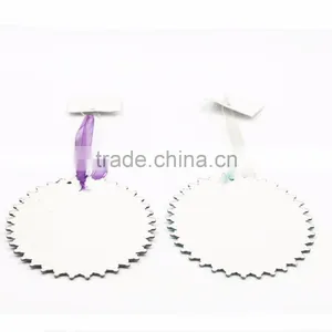 4 Style 4.375"x0.125"x5.5"H Different Color Paper Spring Bunny Print Hanger Handicrafts Animal Wall Plaque thumbnail-3
