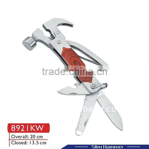 Promotion Hardware Mini Multi Function Pocket Hand Tool Hammers With Axe 8921KW thumbnail-1
