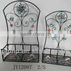 Home Rattan Weaven Metal Storage Holder & Rack thumbnail-1