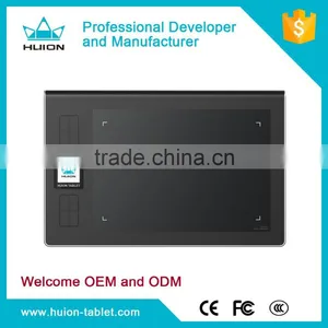 China Famous Brand!Huion Wireless Pen Tablet 9*6 Inch 2048 Levels With LCD Display DWH69 thumbnail-1