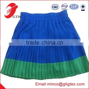 100%POLYESTER WOMEN'S PLEATED SKIRT thumbnail-2
