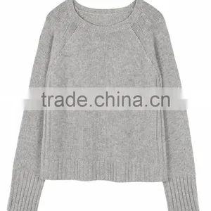 Grey Ladies Sweater Designs Pictures Sweater Women Fashionable Knitwear 2016 thumbnail-4