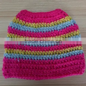 Rose Red Winter Knitted Hat CC Beanies Hat thumbnail-1