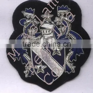 Hand Embroidery Badge Star,Crest & Bend Badge thumbnail-1