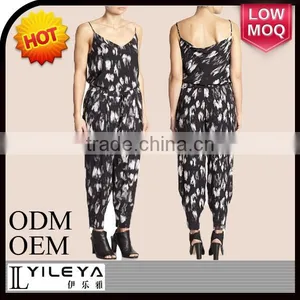 2015 New Arrival Floral Long Harem Jumpsuit for Women thumbnail-1