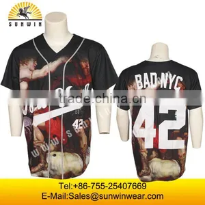 Custom Sublimated Baseball Shirts thumbnail-5