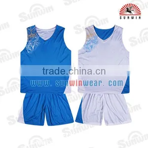 Cheap Custom Basketball Uniform Design 2016 Top Quality OEM thumbnail-3