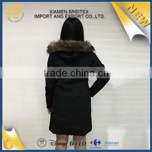 Best Price Fashion Custom Warm Parka Fur Jacket Women thumbnail-5