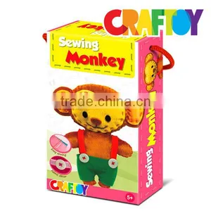 Teaching Material Make Your Sewing Animal Monkey thumbnail-3