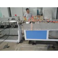 Fully Automatic Two Screw Plastic Profile Extrusion Line For Window And Door Frames thumbnail-2