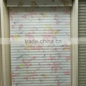100% Polyester Printed Shangerila Roller Blinds Shade Curtain Fabric in Rolls China thumbnail-2