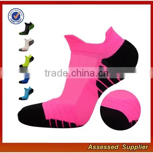 Best Quality Custom Graduated Ankle Compression Sport Crew Socks for Running JH52 thumbnail-1