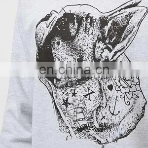 Classic Fit Crew Neck Print Sweatshirt thumbnail-3
