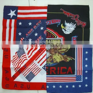 Multifunctional Bandana Triangle Bandana Wrist Bandana Custom Cotton Headwear thumbnail-1