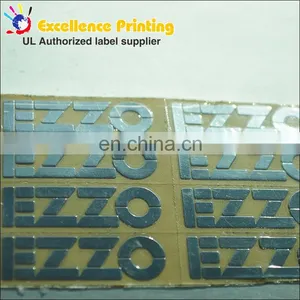 China Wholesale Customize Metal Nickel Logo Label thumbnail-1
