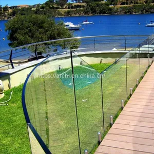 Australia 316 Stainless Steel Spigot / Glass Balustrade Spigot / Spigots Glass Clamps thumbnail-5