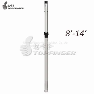 8'-14' Upright Pipe And Drape 2.0 Wedding Hall Ceiling Decorations thumbnail-1