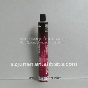 Empty Collapsible Aluminum Hair Color Cream Packaging Tube thumbnail-1