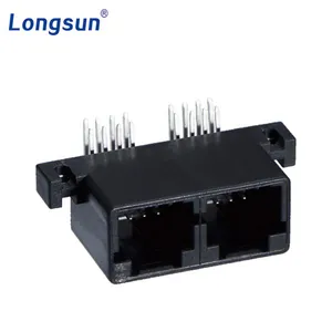 TYCO AMP TE Automotive Pin Connector 16 Pos PCB Header Connector thumbnail-1