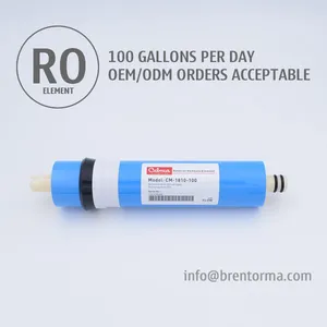 CM-1810-100 100GPD Customized RO Membrane Filter Reverse Osmosis Element thumbnail-1