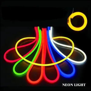RGB LED Neon Flexible Rope Light Environmental Light Decoration Light Christmas Light Outdoor Waterproof thumbnail-1