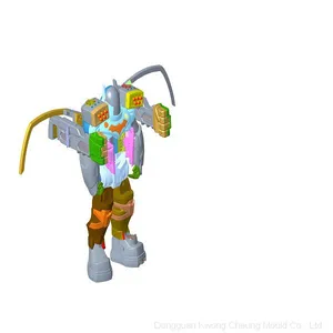 Robot Toy Set Customize Mock Up Sample Design Prototype Model thumbnail-4