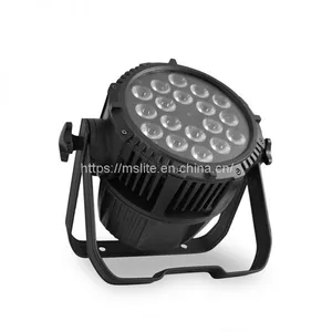 Professional Outdoor LED Par Light Waterproof 18x10w RGBW 4IN1 Color Change DJ Equipment Wedding Stage thumbnail-5