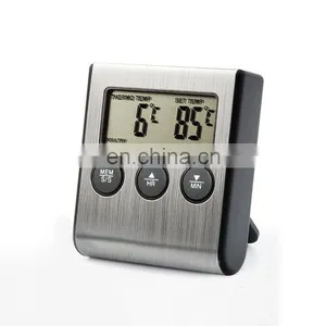 Wireless Smart Remote Digital Cooking Food Meat Thermometer for Grilling Oven Kitchen Smoker BBQ Grill Thermometer With Probe thumbnail-3