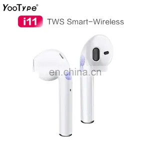 2021 Hot Selling I11tws Bt5.0 TWS Stereo Earbuds I11 Tws I11 With Charging Case Touch Control Sport Headphone Magnetic Earphone thumbnail-3