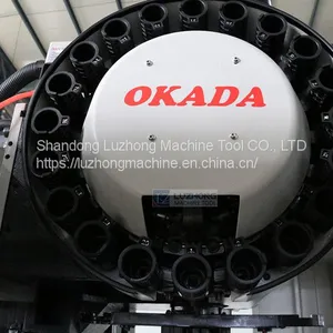 VMC840 Luzhong 5 Axis VMC840 CNC Mini Universal Vertical Milling Machine Center thumbnail-4