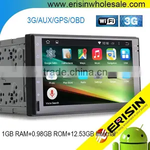 Erisin ES2008A 7" 2 Din Touch Screen Car Radio Player GPS System thumbnail-1