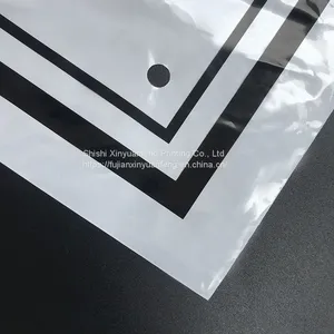 Custom Pe Cpe Plastic Packaging Bag With Zipper for Clothing thumbnail-4