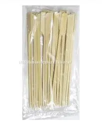 Yakitori Skewers Bamboo/bamboo Skewers 7 Inch Yakitori Custom Logo Paddle Skewers thumbnail-1