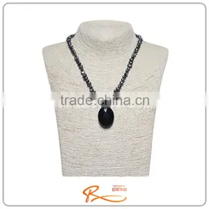 Latest Design Hot Selling for Anniversary Black Stone Necklace thumbnail-1