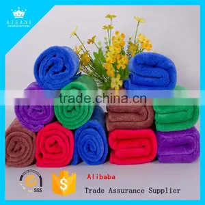 Super Soft Hand Solid Color Microfiber Kitchen Towel thumbnail-1