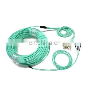 OM3 OM4 12 24 48 Cores Fiber Optic MPO Cable thumbnail-1