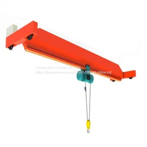 5Ton Top Quality Single Beam Remote Control Electric Overhead Traveling Crane thumbnail-1