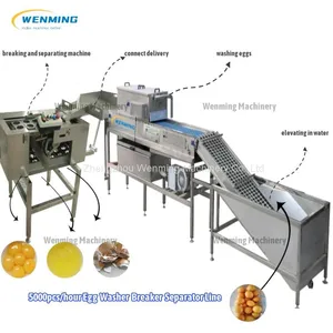Automatic Egg White Separator Machine Line-Egg Washer-breaker-separator Machine thumbnail-3