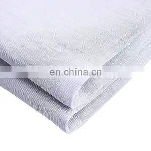 Stock Yarn Dyed Plain Fabric Prewash Linen Sheer Fabric thumbnail-1