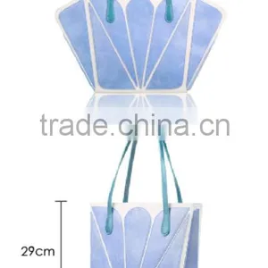 Oringal Designer New Brand Genuine Real Cow Leather Mix Cavans Butterfly Single Shoulder Bags Handles Handbag for Women thumbnail-2