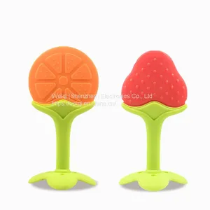 Silicone Baby Teether Wholesale Toddlers Chewable Fruit Teethers Toy thumbnail-5