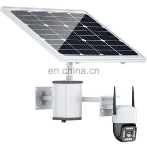 HD 2MP 20X ZOOM Security IP Camera Wireless 3G 4G SIM Card Outdoor PTZ CCTV Surveillance Cam 60W 40A Battery Solar Panel CamHi thumbnail-1