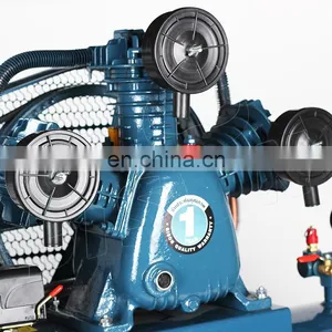 Bison 3Heads 150L Belt Driven Air - Compressors 25.2Gal 3000Watt 4Hp Belt Driven Compressor Piston Air Compressor thumbnail-4