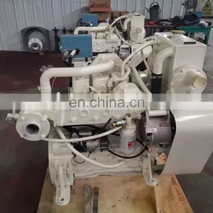 Hot Sale Brand New 4 Cylinders 4 Stroke Water Cooling Marine Diesel Engine 4BTA3.9-M100 thumbnail-4