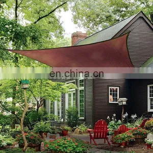 5*5m High Quality Outdoor Waterproof Shade Sail Camper Side Way Canopy Awning Sun Shade Sail for Fend Para el Patio thumbnail-1