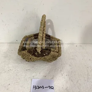 Custom Wholesale Cheap Small Storage Baskets Garden Flower Pots With Plastic Liners thumbnail-1