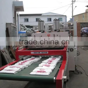 Fully Automatic T-shirt Bag Type and Plastic Material Grocery Bag Making Machine thumbnail-2