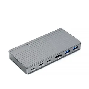 11 in 1 Thunderblot 3 USB C Docking Station Using Chips JHL8440 thumbnail-1